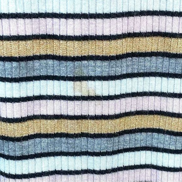 The Jet Set Diaries (JSD) Multi-Colored Striped Maxi Long Tank Dress Medium Sun - Picture 6 of 6